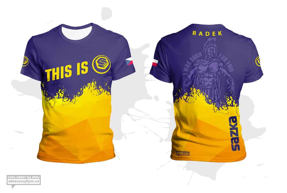 Funkčné tímové tričko Sazka